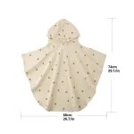 cape de bain souple pour bébé