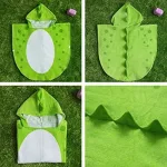 poncho enfant dinosaure