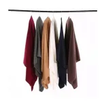 poncho femme chic en cachemire uni
