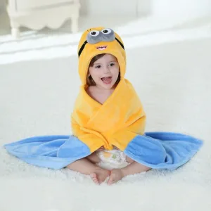 cape de bain bébé mignon