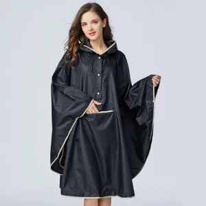 cape de pluie noire