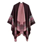 poncho femme oversize hiver