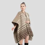 poncho en cachemire pour femme