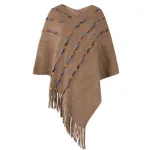 poncho chaud pour l'hiver