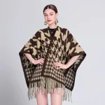 cape en laine élégante pour femme