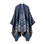 cape en laine femme