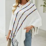 cape poncho avec poches