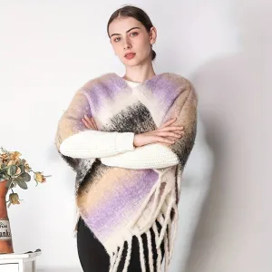 cape poncho femme
