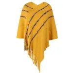 cape poncho en tissu molleton