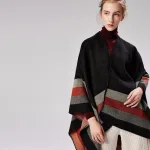 poncho femme mode hiver