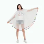 poncho imperméable transparent
