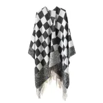 châle plaid cachemire