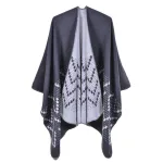 poncho femme chic