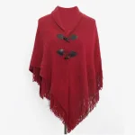 gilet poncho avec capuche