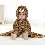 grande cape de bain bébé