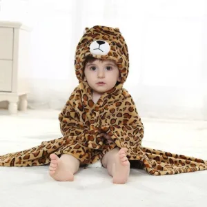 grande cape de bain bébé