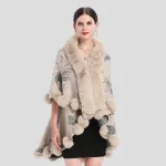 poncho femme isolant hiver