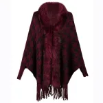 manteau poncho mode