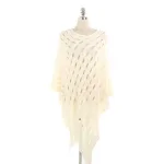 poncho femme chic ajouré