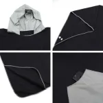 poncho homme en tissu doux