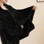 poncho polaire doux et chaud