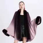 accessoire de mode en fourrure pour femme