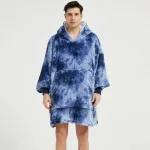 poncho polaire homme