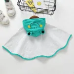 poncho à capuche bébé
