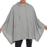 poncho à capuche pour pluie