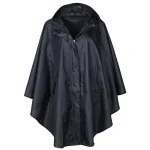 poncho pluie à capuche