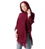 poncho imperméable avec capuche