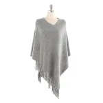 poncho à porter en automne pour femme