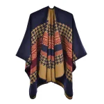 poncho femme chic et chaud