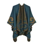 poncho élégant printemps