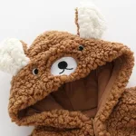 poncho bébé avec motif agneau