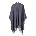 poncho grande taille élégant