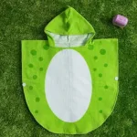 poncho bébé dinosaure