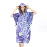 poncho de bain style Van Gogh
