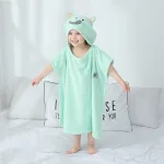 poncho bain enfant eléphant
