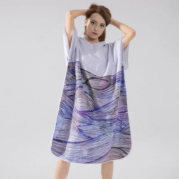 poncho bain vague