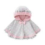 poncho bébé été à capuche
