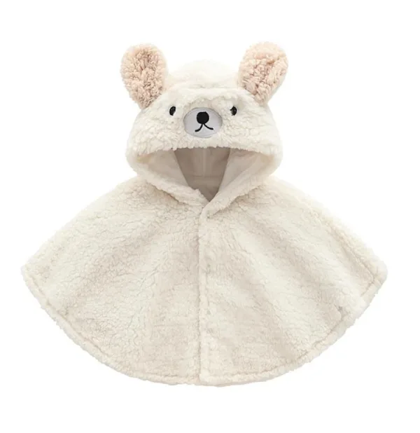 poncho bébé garçon