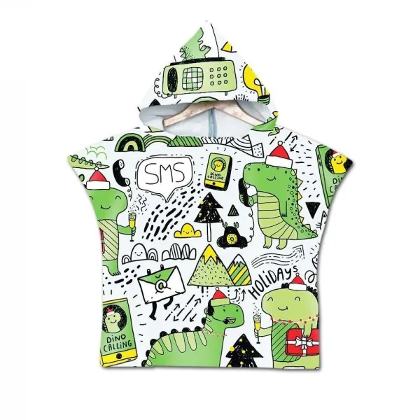 poncho bébé plage
