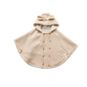 poncho bébé polaire hiver