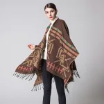 poncho bohème à porter en toutes saisons