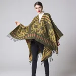 poncho léger bohème