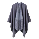 poncho châle mode