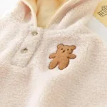 poncho chaud bébé ourson