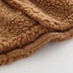 poncho en tricot agneau pour bébé