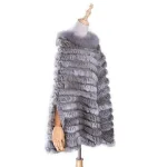 poncho élégant femme court